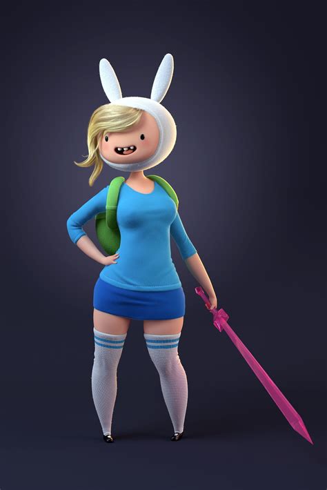 What If Adventure Time Was A 3d Anime Fionna Animezj