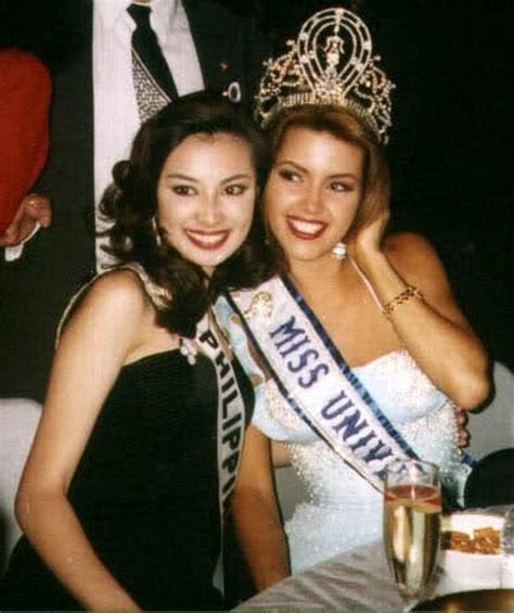 Miss Universe 1996 Alicia Machado From Venezuela La Noche Dela