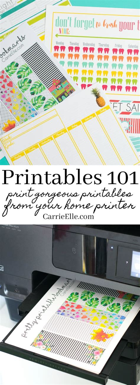 How To Print Beautiful Printables Tips For Pro Quality Prints Via