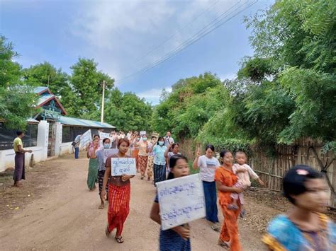 ယင်းမာပင် မြောက်ပိုင်း သပိတ် စစ်ကြောင်း စစ်အာဏာရှင် တော်လှန်ရေး ချီတက် ဆန္ဒပြ Khit Thit Media