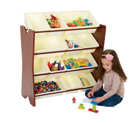 Imaginarium Home Storage Bin Rack With 12 Bins Toys R Us Canada