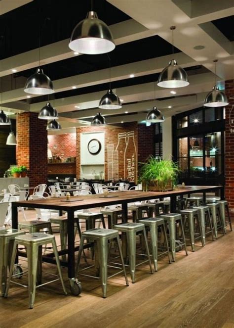 Country Rustic Restaurant Interior And Bar Exterior Interior Design