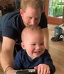 Prince Archie is Prince Harry's double in adorable unseen photo