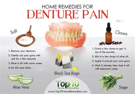 Home Remedies For Denture Pain Top 10 Home Remedies