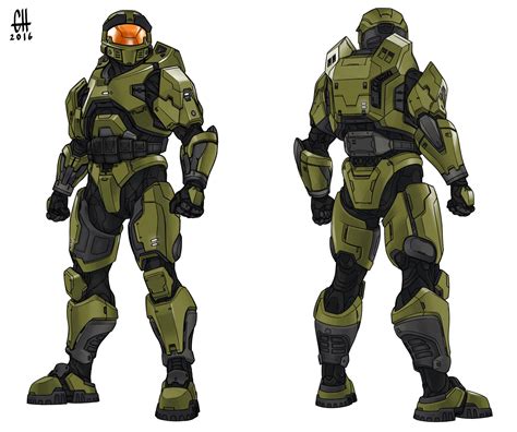 What If Mark Vi Gen1 Actually Looked Like Master Chiefs Armor In Halo