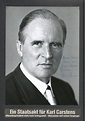 Kelocks Autogramme | Karl Carstens † 1992 Bundespräsident Politik ...