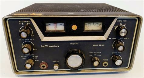 Hallicrafters SR-160 Tri-Band 80,40,20 Ham Radio Transceiver for PARTS ...