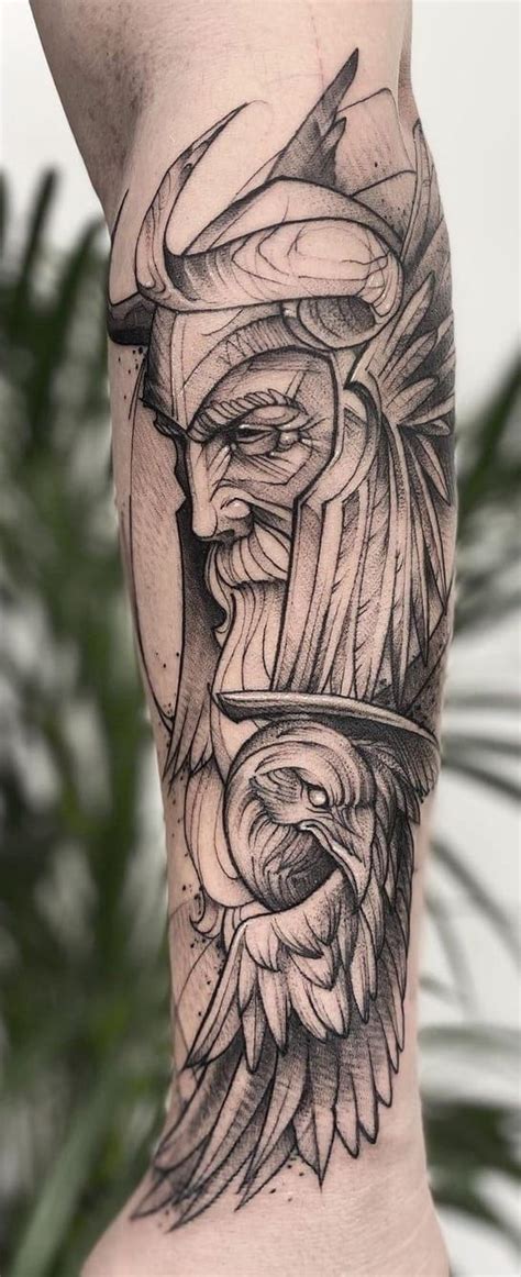 Odin Tattoos Meanings Symbols Tattoo Designs And Ideas Viking Sword