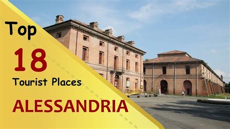 Alessandria Top 18 Tourist Places Alessandria Tourism Italy Youtube