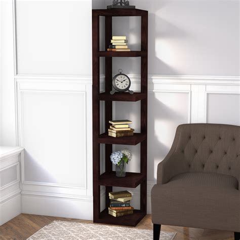 20 Best Collection Of Mari Wood Corner Bookcases