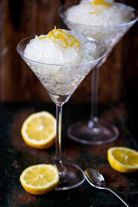 Prosecco Lemon And Ginger Sorbet A Seriously Refreshing Boozy Dessert