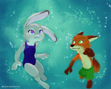 Special Art Of The Day 281 Water Water Every Hare Zootopia News