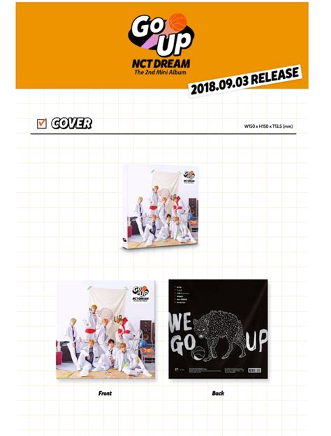 Nct Dream 엔시티 드림 Mini Album Vol 2 We Go Up Korean Edition Kyyo