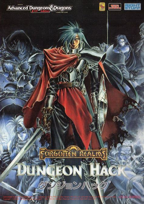 Dungeon Hack 1993 Box Cover Art Mobygames