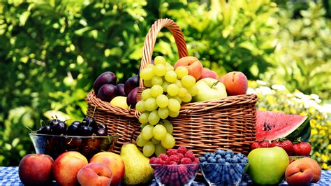Organic Fruit T Basket Fondos De Pantalla Gratis Para Escritorio