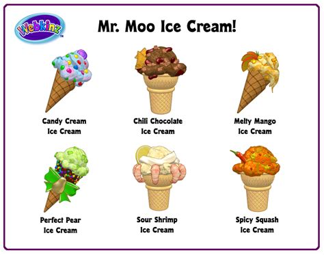 This is one of my favorite ice cream shop names. Mr. Moo's Ice Cream Gallery! | WKN: Webkinz Newz