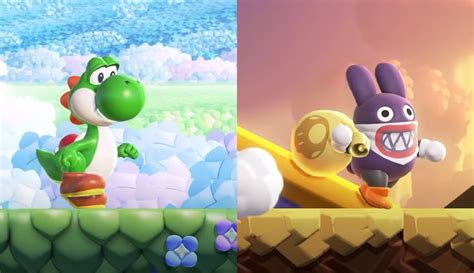 comparing yoshi and nabbit super mario bros wonder easy mode sm128c