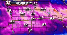 Des Moines expects to receive 9 inches of snow