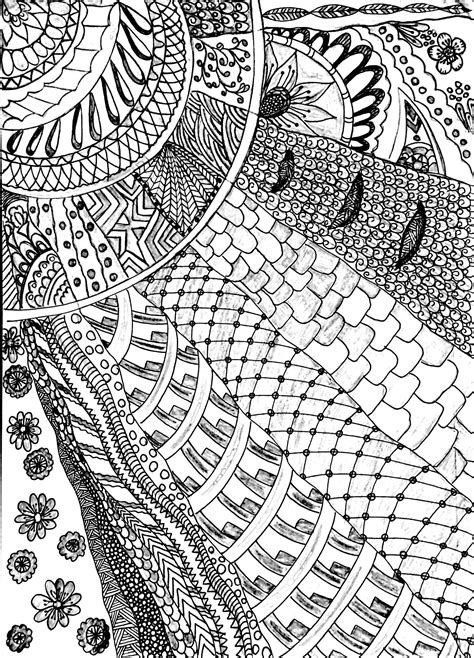 Intricate Drawing Doodling Intricate Drawings