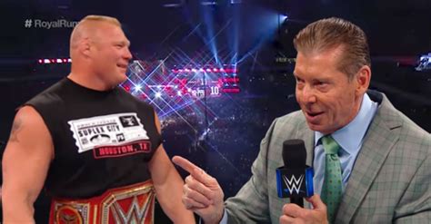 The fighting continued after the bell too, with the pair. WWE news: Brock Lesnar to face Kane, Braun Strowman at ...