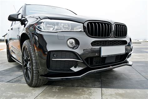 Buy bmw x5 car styling bumpers and get the best deals at the lowest prices on ebay! FRONT SPLITTER V.1 BMW X5 F15 M50d Textured | Our Offer \ BMW \ X5 \ F15 | Maxton Design