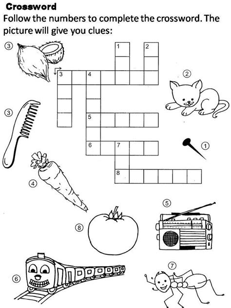 Download crosswords for kids printable here for free.why you need crosswords for kids printablecrossword puzzles are for yourself if you like something that calls for a small amount of brainpower! Printable Crosswords for Kids | Activity Shelter