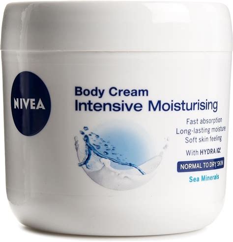 Nivea Intensive Moisturizing Body Cream Normal To Dry Skin Ml Amazon De Drogerie