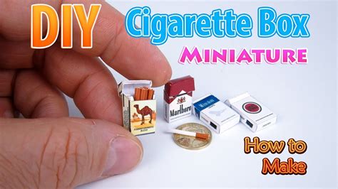 Check spelling or type a new query. DIY Realistic Miniature Cigarette Box | DollHouse | No Polymer Clay! - YouTube