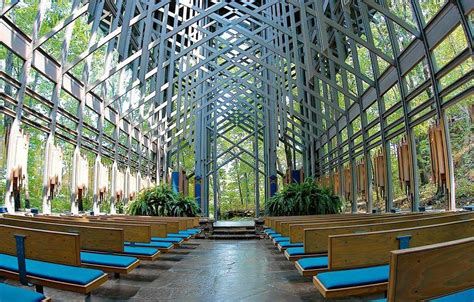 Go Inside The Awe Inspiring Glass Chapels Of Arkansas Thorncrown