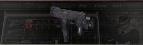 Weapons On Resident Evil 4 Steyr Tmp Tactical Machine Pistol