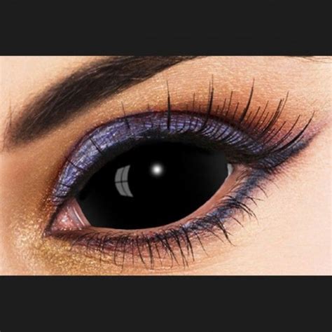 Buy Black Sclera Contacts Lenses Online Cheap Black Sclera Contacts