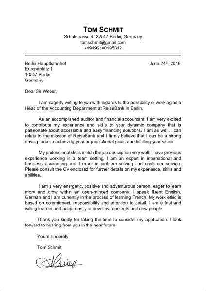 Resignation Letter Format Germany Mletr