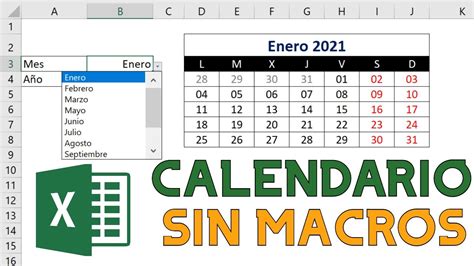 Insertar Calendario En Excel