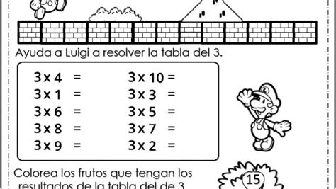 Aprende Las Tablas De Multiplicar Con Super Mario Tu Mejor Amigo Page 0005