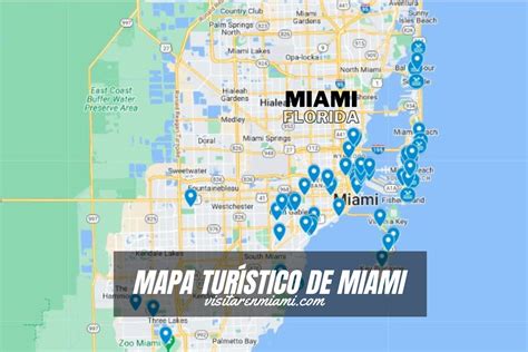 Mapa Turístico de Miami y Descubre las Mejores Atracciones 2023