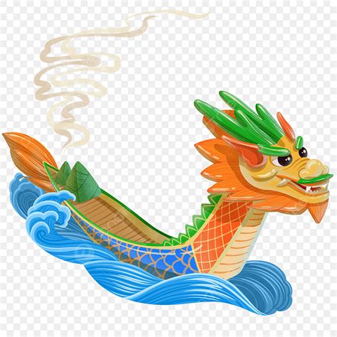 Dragon Boat Festival Clipart Transparent Background Dragon Boat