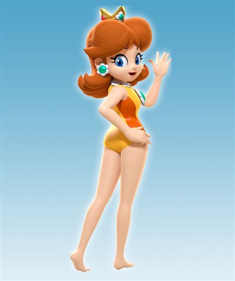 Daisy In Her Swim Suit Gamefaqs Super Smash Bros Board Wiki Fandom