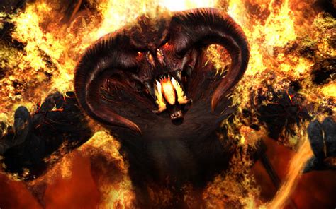 Balrog Demons The Lord Of The Rings The Fellowship Of The