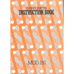 Mod 151 Chunky Knitter Knitting Machine Instruction Manual | Machine knitting, Knitting ...