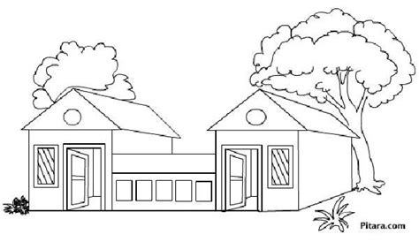 Buildings Coloring Pages Pitara Kids Network