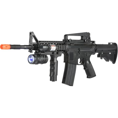 The rifle received high marks for its light weight, its accuracy, and the volume of fire. UK Arms Airsoft Spring Powered M16 Rifle - BLACK | Airsoft ...