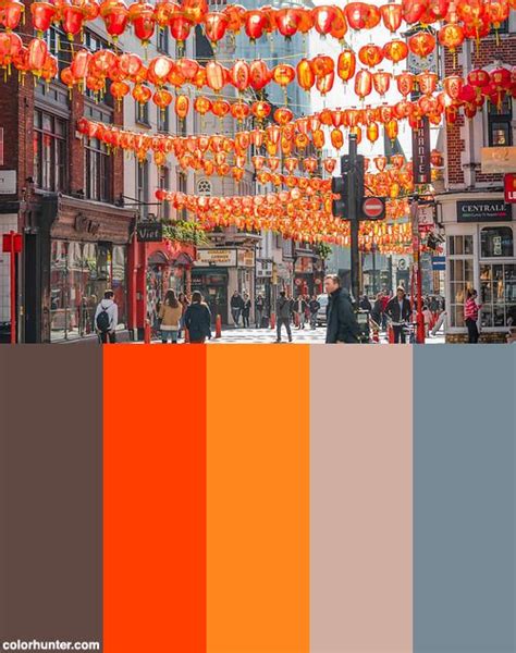 London China Town Color Scheme From Color Schemes