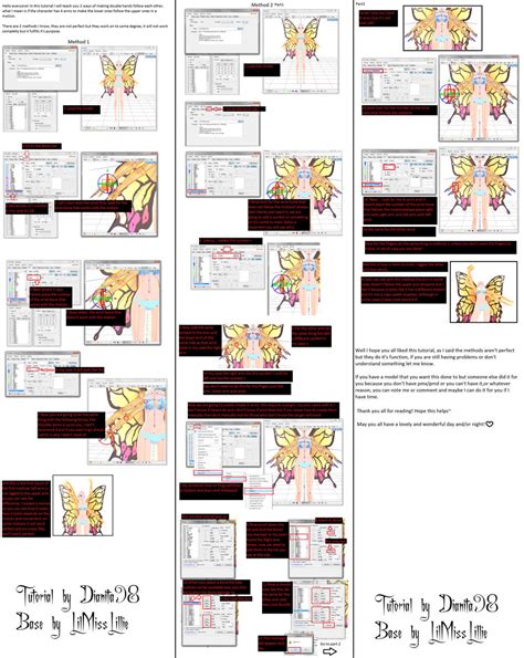 Pmdpmxhow To Make Lower Arms Follow A 4arm Model By Mikuevalon On