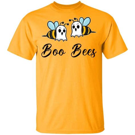Boo Bees Couples Boo Bee Ghost Funny Beekeeper Shirts Cotenis