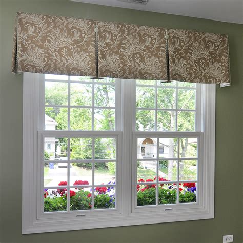 Grace your home with botanical beauty courtesy of the kensington bloom window valance from waverly. inverted box-pleat valance with contrast pleats and ...