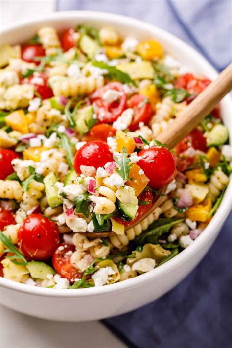 fresh and light summer pasta salad recipe all things mamma