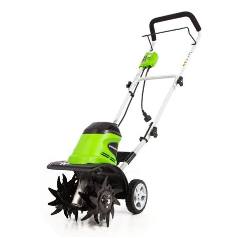 Greenworks 85 Amp 11 In Forward Rotating Corded Electric Cultivator