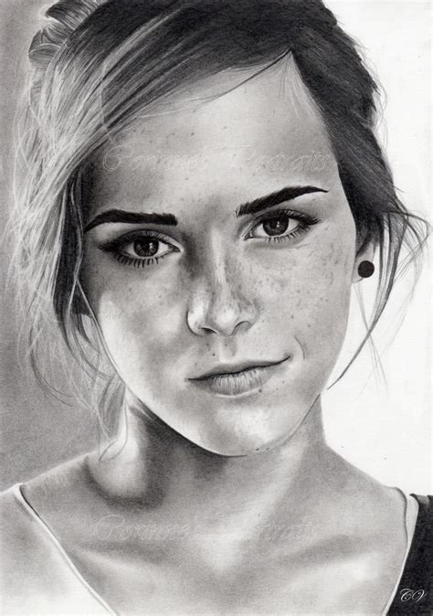 Emma Watson Easy Pencil Drawings Pencil Sketch Drawing Pencil Drawing