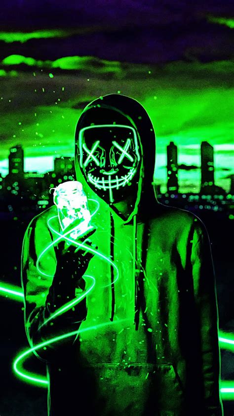 Neon Man Green Purge Hd Phone Wallpaper Peakpx