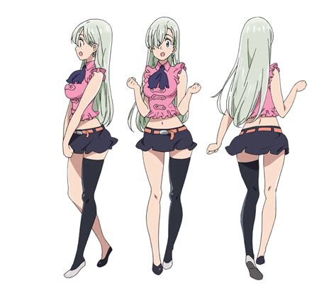 Image Elizabeth Anime Character Designs 2png Nanatsu No Taizai Wiki Fandom Powered By Wikia